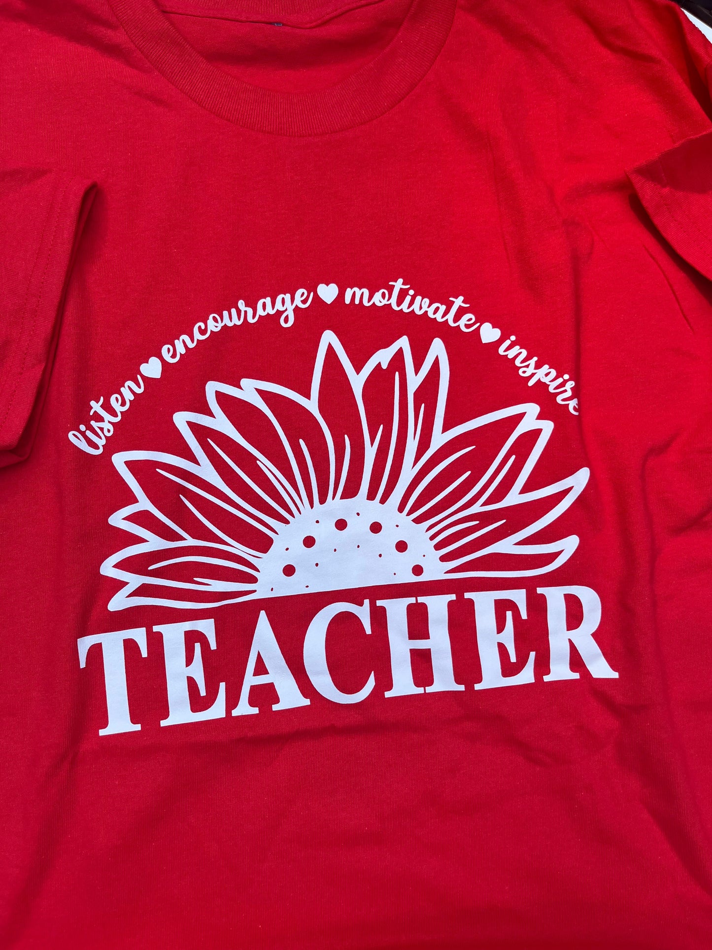 Teacher-Listen and inspire