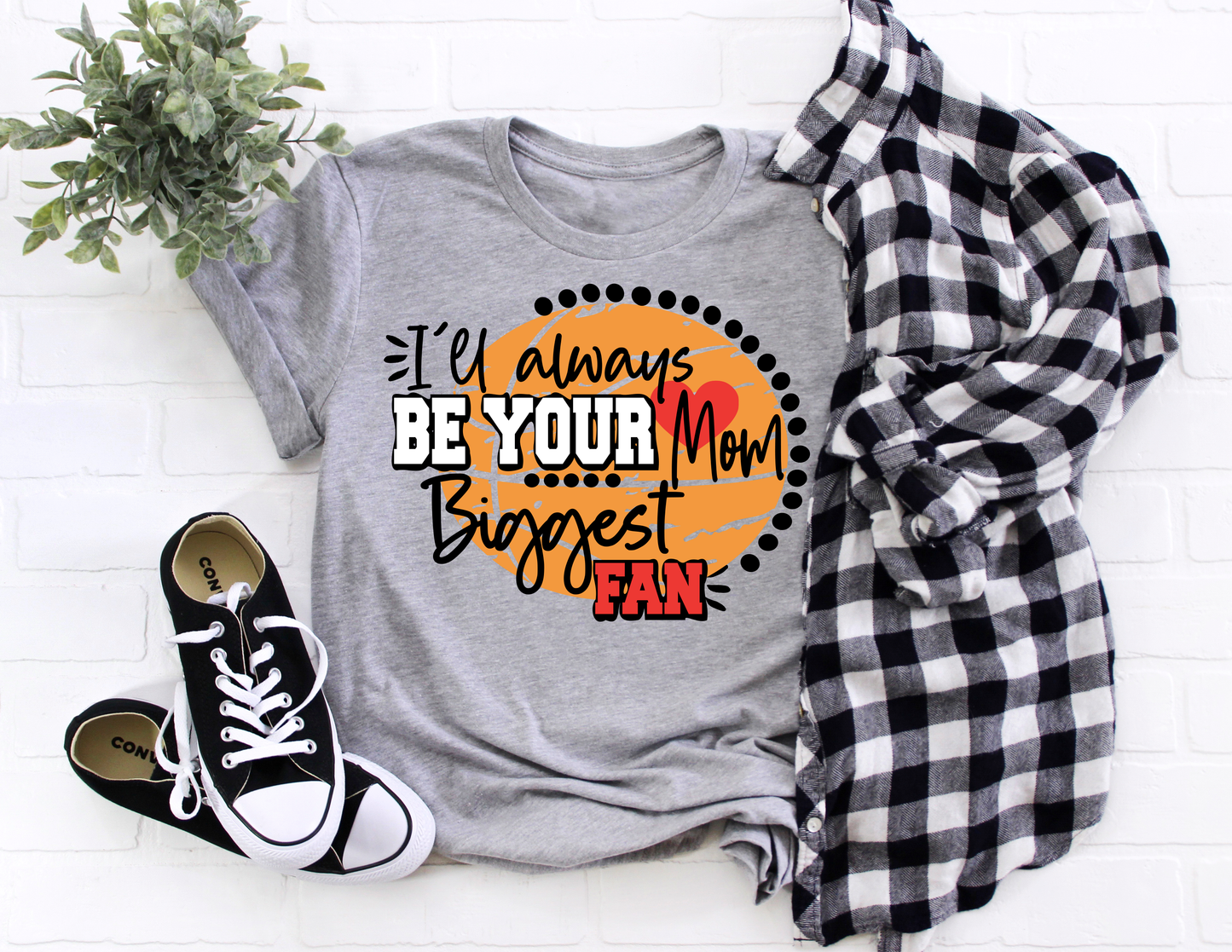 Biggest Fan Basketball Tee(customize)