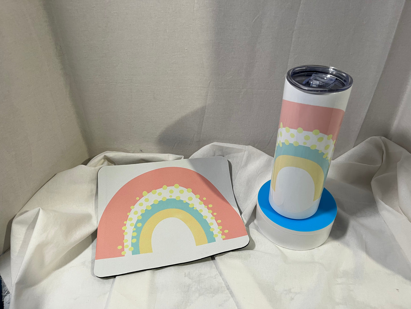 Tumbler and Mouse pad set