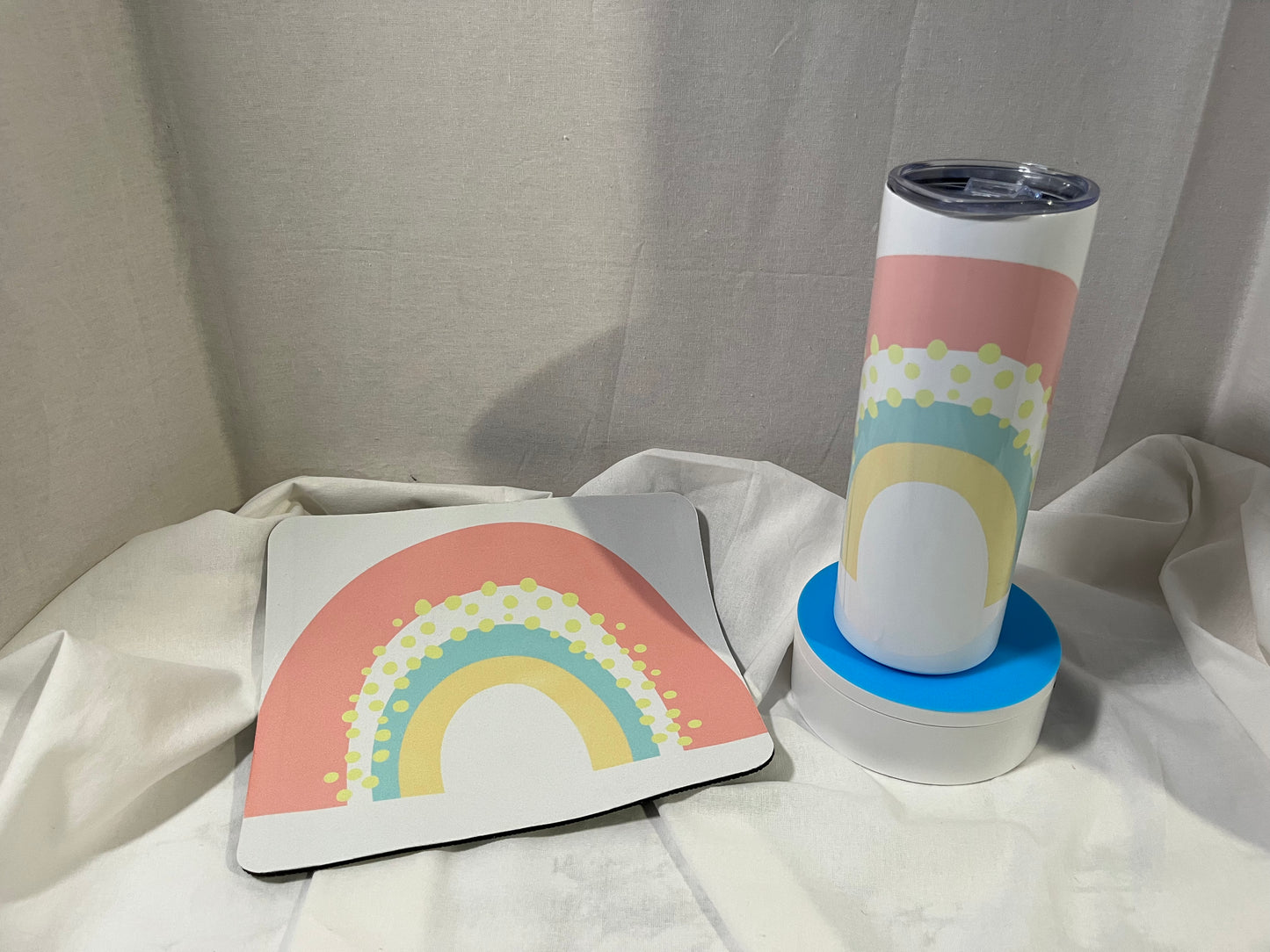 Tumbler and Mouse pad set
