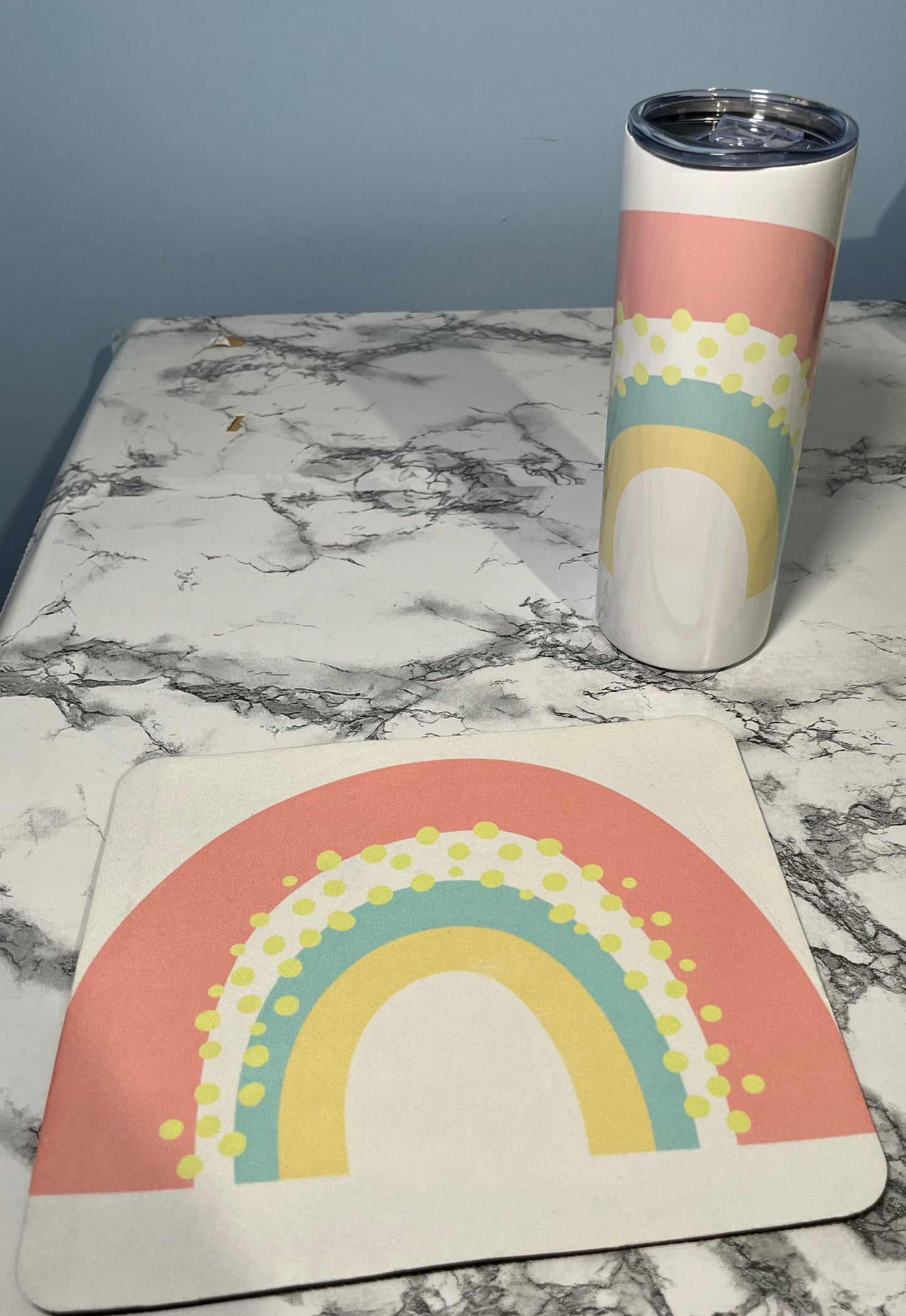 Tumbler and Mouse pad set