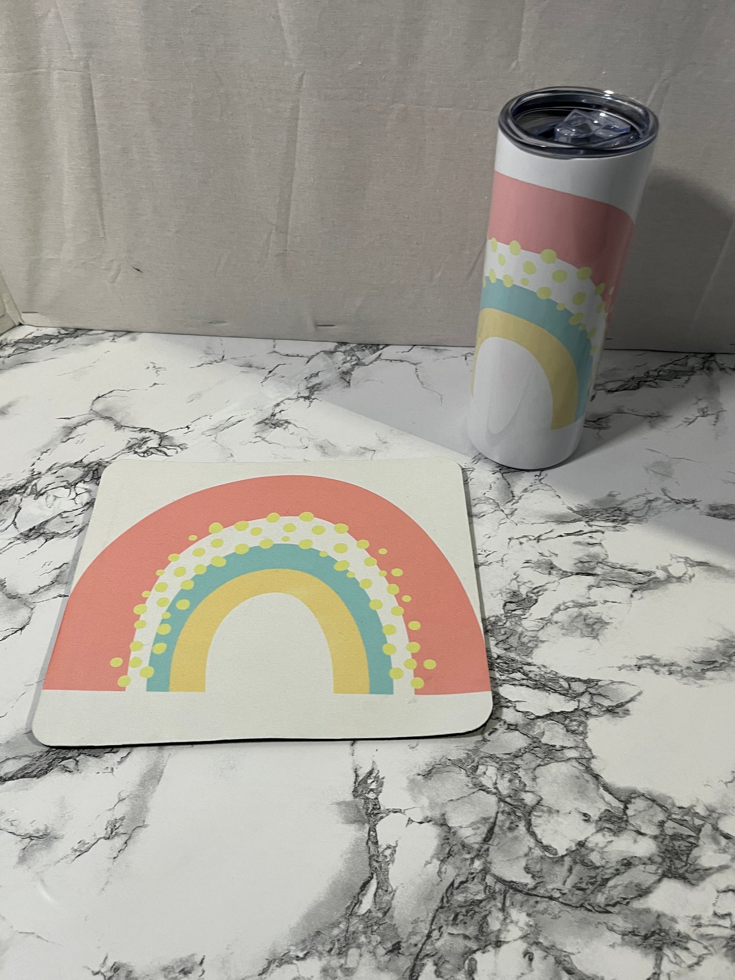Tumbler and Mouse pad set
