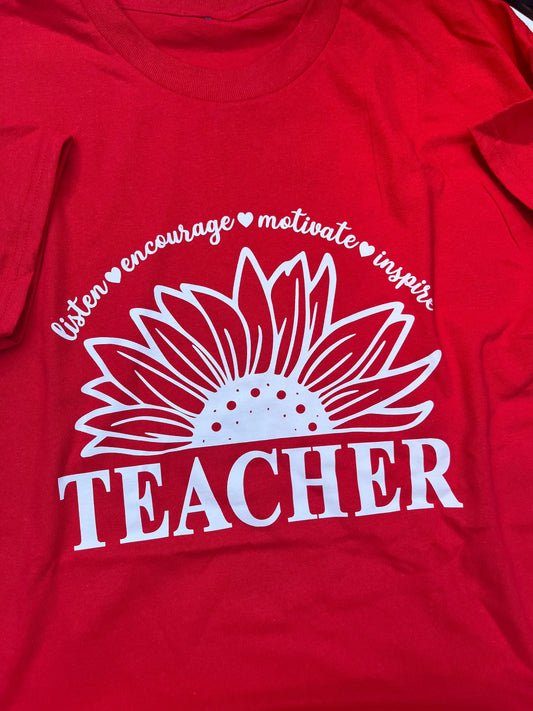 Teacher-Listen and  inspire