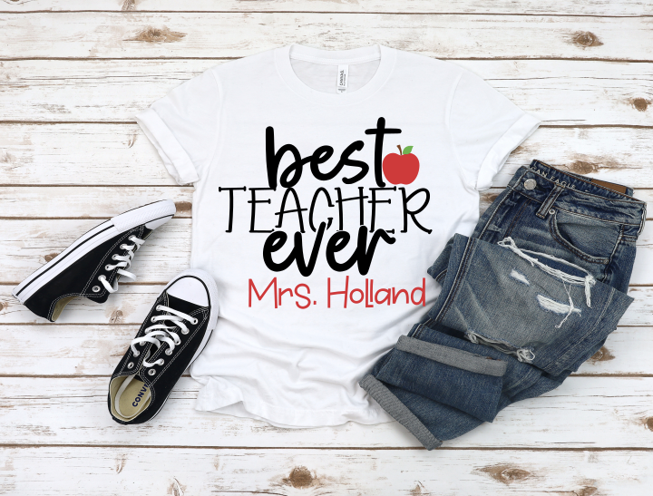 Best Teacher ever ( customizable with name)